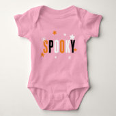 SPOOKY Kinder Halloween Cute Shirt (Voorkant)