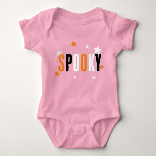 SPOOKY Kinder Halloween Cute Shirt (Voorkant)