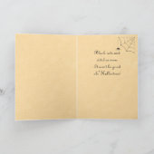 Spooky Kinder Halloween Kaart (Binnen)