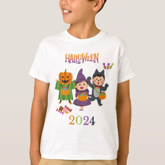 Spooky Kinder T-shirt voor Halloween Fun