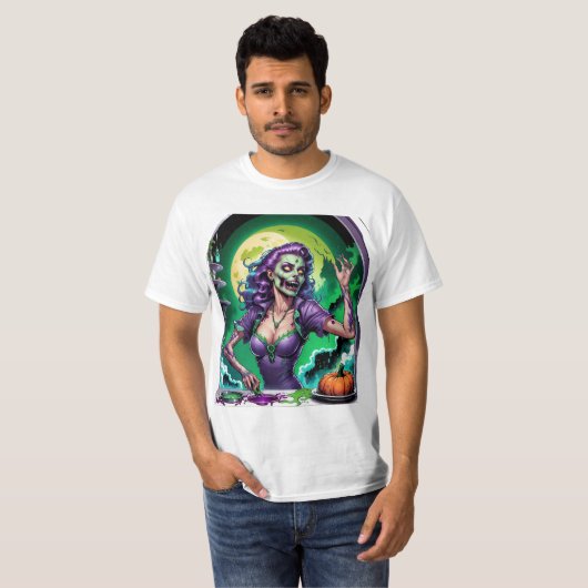 Spooky Kitchen Cook T-shirt (Voorkant volledig)