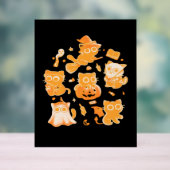 Spooky Kittens Classic T-shirt Acryl Bord (Neutraal)