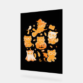 Spooky Kittens Classic T-shirt Acryl Bord (Hoek)