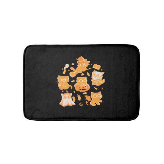 Spooky Kittens Classic T-shirt Badmat (Voorkant)