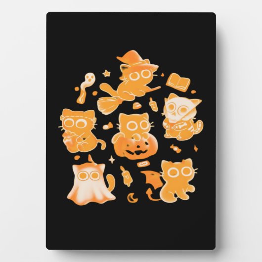 Spooky Kittens Classic T-shirt Fotoplaat (voorkant)