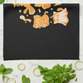 Spooky Kittens Classic T-shirt Theedoek (Gevouwen)