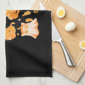 Spooky Kittens Classic T-shirt Theedoek (Quarter Fold)