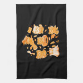 Spooky Kittens Classic T-shirt Theedoek (Verticaal)