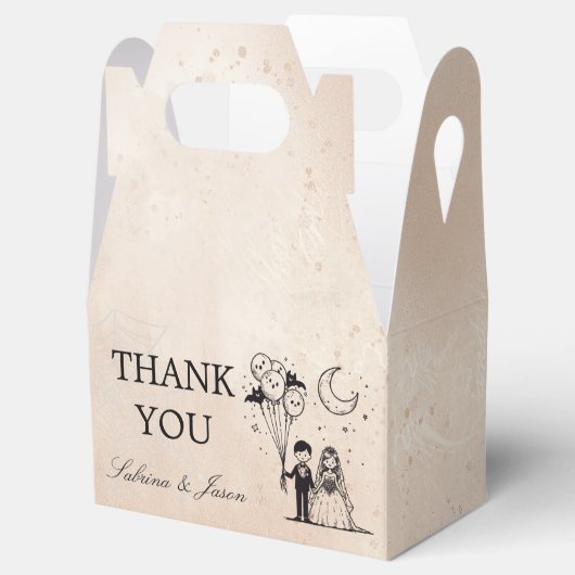 Spooky Klein Koppel Bedankdoosjes (Geopend)