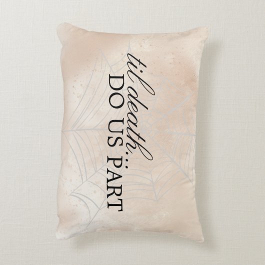 Spooky Kleine Paar Accent Kussen (Achterkant (Verticaal))