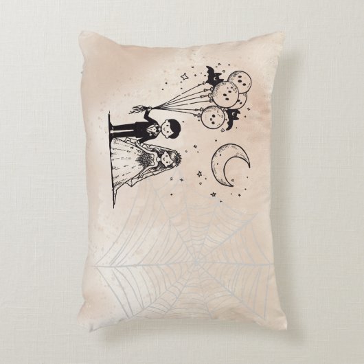 Spooky Kleine Paar Accent Kussen (Voorkant(Verticaal))