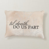 Spooky Kleine Paar Accent Kussen (Achterkant)