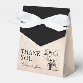 Spooky Kleine Paar Bedankdoosjes