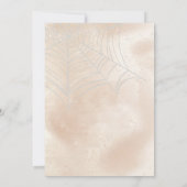 Spooky Kleine Paar Bruiloft Kaart (Achterkant)