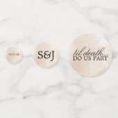 Spooky Kleine Paar Confetti (Achterkanten)