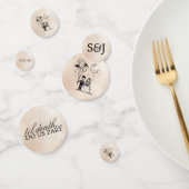 Spooky Kleine Paar Confetti (Groep)