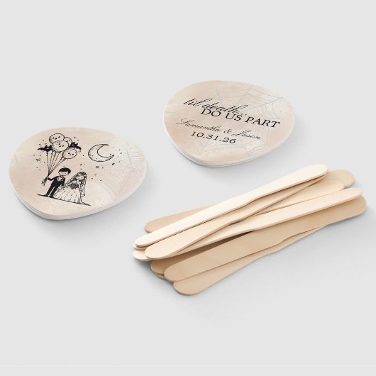 Spooky Kleine Paar Handwaaier (Niet-gemonteerd)