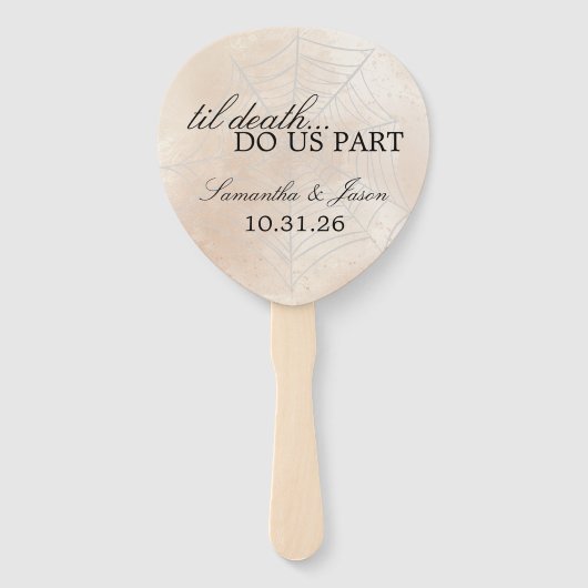 Spooky Kleine Paar Handwaaier (Achterkant)