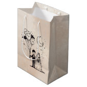 Spooky Kleine Paar Medium Cadeauzakje (Voorkant Gekanteld)