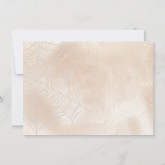 Spooky kleine paar opslaan de datum Kaart (Achterkant)