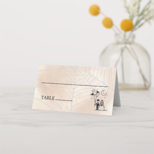 Spooky Kleine Paar Plaatskaartje (Voorkant)