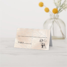 Spooky Kleine Paar Plaatskaartje