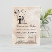 Spooky Kleine Paar Repetitie Kaart (Staand voorkant)