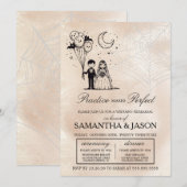 Spooky Kleine Paar Repetitie Kaart (Voorkant / Achterkant)