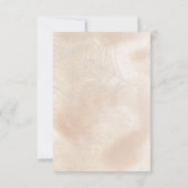 Spooky Kleine Paar RSVP Kaartje (Achterkant)