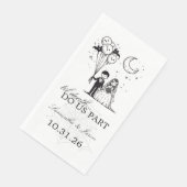 Spooky Kleine Paar Servet (Hoek)