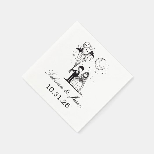 Spooky Kleine Paar Servet (Hoek)