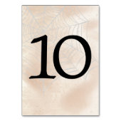 Spooky kleine paar tafel nummer 10 kaart (Achterkant)