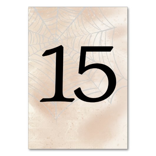 Spooky kleine paar tafel nummer 15 kaart (Voorkant)