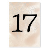 Spooky kleine paar tafel nummer 17 kaart (Achterkant)