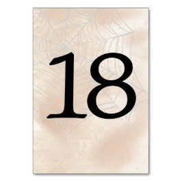 Spooky kleine paar tafel nummer 18 kaart