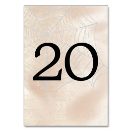 Spooky kleine paar tafel nummer 20 kaart