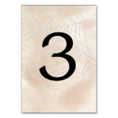 Spooky Kleine Paar Tafel Nummer 3 Kaart (Achterkant)