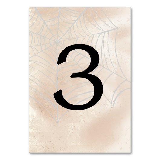Spooky Kleine Paar Tafel Nummer 3 Kaart (Voorkant)