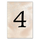 Spooky Kleine Paar Tafel Nummer 4 Kaart (Achterkant)