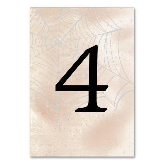 Spooky Kleine Paar Tafel Nummer 4 Kaart (Voorkant)