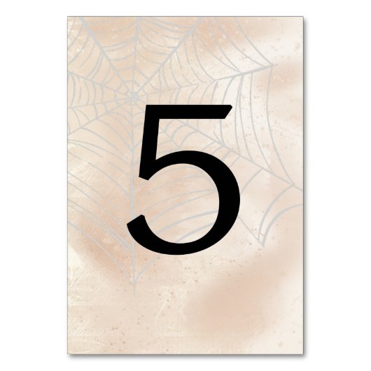Spooky Kleine Paar Tafel Nummer 5 Kaart (Voorkant)