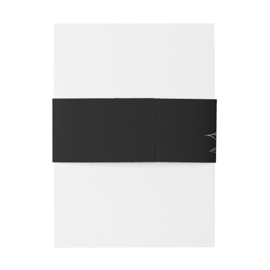 Spooky Kleine Paar Uitnodigingen Wikkel (Achterkant Voorbeeld)