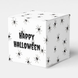 Spooky kleine spieren over Halloween Bedankdoosjes