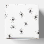 Spooky kleine spieren over Halloween Bedankdoosjes (Bovenkant)