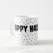 Spooky kleine spieren over Halloween Koffiemok (Voorkant links)