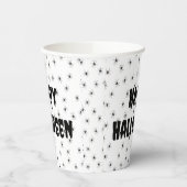 Spooky kleine spieren over Halloween Papieren Bekers (Links)