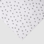 Spooky kleine spieren over Halloween Tissuepapier (Detail)