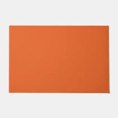 Spooky kleuren - Deep Oranje deurmat (Voorkant)