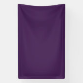 Spooky kleuren - Deep Paarse Banner (Verticaal)
