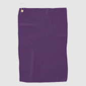 Spooky kleuren - Deep Paarse golfhanddoek (Voorkant)